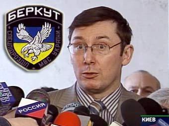Юрий Луценко, кадр телеканала НТВ, архив 