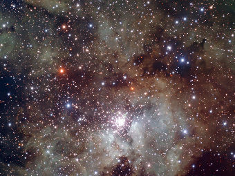 NGC 3603.  ESO/VLT