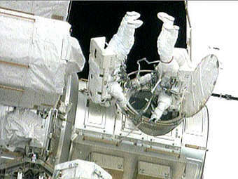   ""   .  NASA TV
