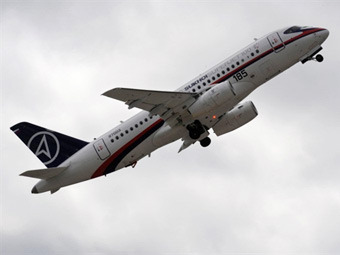 Sukhoi Superjet 100.   AFP