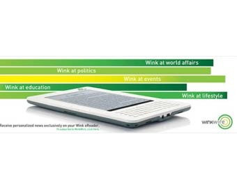 Wink.    geeky-gadgets.com