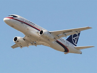 Sukhoi Superjet 100.  ©AFP
