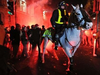 Беспорядки в Лондоне 9 декабря 2010 года. Фото ©AFP