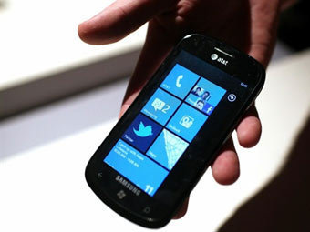   Windows Phone 7.  ©AFP