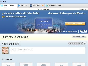   Visa    Skype.    