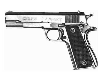 Browning M1911.    gunstactics.com