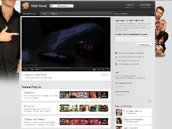   youtube.com/user/mattkoval