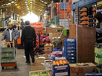 Продуктовый рынок в Лондоне. Фото ©AFP