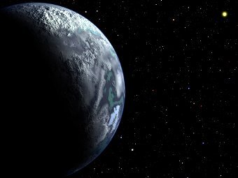 Планета-сирота, вращающаяся вдалеке от своей звезды. Иллюстрация с сайта Гарвард-Смитсоновского центра астрофизики www.cfa.harvard.edu