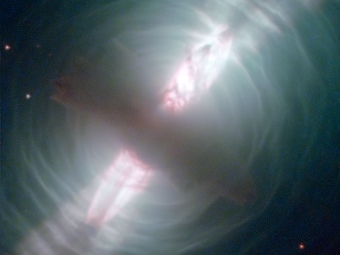 Туманность Яйцо. Фото Hubble/NASA