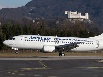 "Боинг"-737 авиакомпании "Аэросвит". Фото с сайта airport-data.com 
