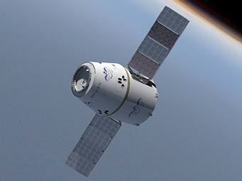Dragon. Иллюстрация с сайта SpaceX