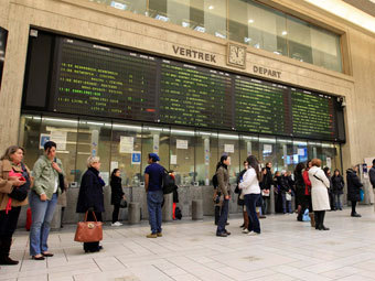 Вокзал в Брюсселе. Фото Reuters