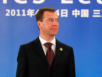 Дмитрий Медведев. Архивное фото пресс-службы президента РФ