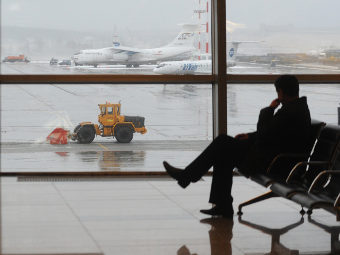 Пассажирский терминал во "Внуково". Фото РИА Новости, Артем Житенев