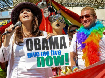 Мариэла Кастро на "Дне против гомофобии". Фото (a)AFP