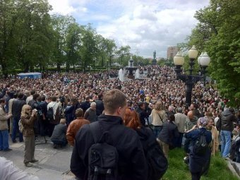 Пушкинская площадь, 13.05.2012. Фото @kakabadze