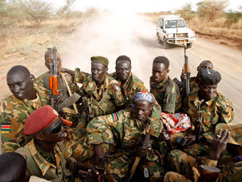 Военнослужащие Южного Судана. Фото Reuters