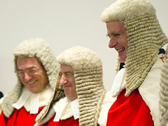 Британские судьи. Фото Reuters