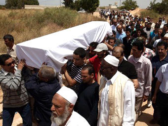 Похороны Абделя Бассета аль-Меграхи. Фото ©AFP
