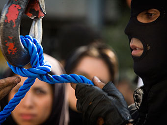Подготовка к казни в Тегеране. Фото Reuters