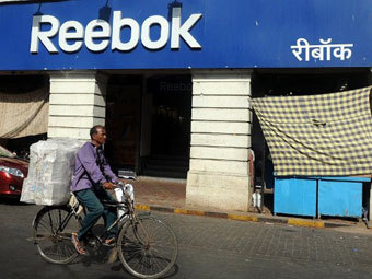 Магазин Reebok в Мумбаи. Фото ©AFP