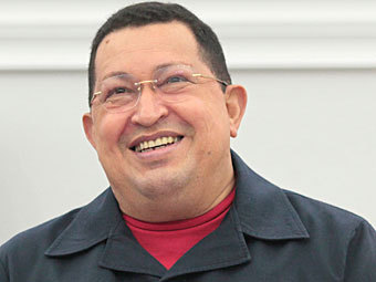 Уго Чавес на заседании правительства. Фото Reuters