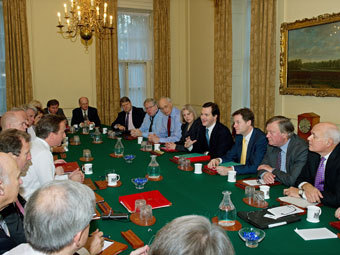Заседание британского кабинета министров. Фото Reuters
