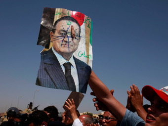 Демонстрация против Хосни Мубарака. Фото Reuters
