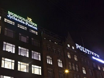 Редакции газет Politiken и Jyllands-Posten. Фото ©AFP