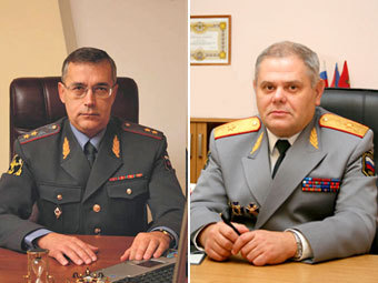 Александр Елин (слева) и Александр Голубцов. Фото с сайта mvd.ru