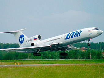 Самолет Ту-154 авиакомпании "ЮТэйр". Фото с сайта utair.ru