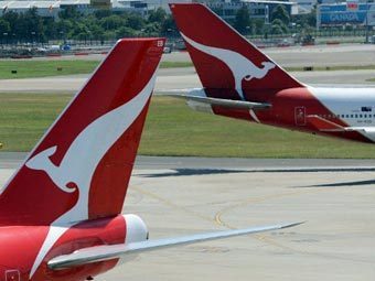 Самолеты авиакомпании Qantas. Фото  AFP