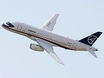 Sukhoi Superjet 100.  ©AP