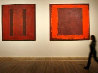 Картины "сиграмовского цикла" Ротко в Tate Modern. Фото Reuters, архив