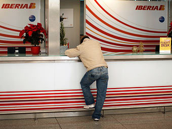 Офис виакомпании Iberia. Фото Reuters, архив 